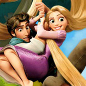 Игра Бродилка Рапунцель и Флинна