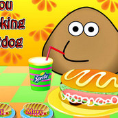 Игра Поу готовит хот-дог