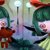 Игра Найди отличия в Валентинов день