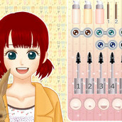 Игра Манга-героиня с питомцем