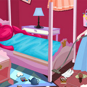 Игра Уборка в комнате Золушки