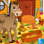 Игра Беспорядок на лошадиной ферме