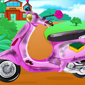 Игра Мотороллер Барби