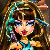 Игра Парикмахерская для Клео де Нил