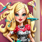 Игра Парикмахерская для Эппл Уайт