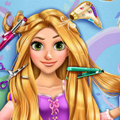 Игра Парикмахерская принцессы Рапунцель