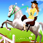 Игра Одевалка наездницы