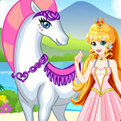 Игра Белая лошадь принцессы 2