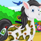 Игра Приведи в порядок милую лошадку