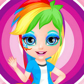 Игра Раскраска лиц девочек из Эквестрии