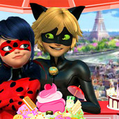 Игра Леди Баг и Супер Кот в ресторане