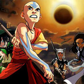 Игра Найди буквы на картинках с аватаром Аангом