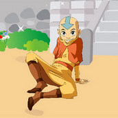 Игра Аватар прыгает на воздушных вихрях