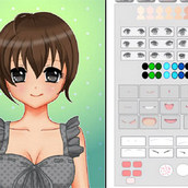 Игра Аниме-открытка ко дню рождения