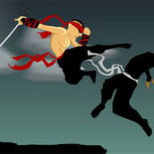 Игра Беги, ниндзя, беги!