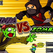 Игра Ниндзя против зомби