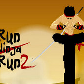 Игра Беги, ниндзя, беги 2!