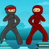 Игра Неистовые драки ниндзя