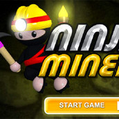 Игра Ниндзя в алмазной шахте