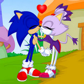 Игра Целовалки Соника