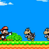 Игра Марио стрелялка