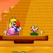 Игра Поцелуй Марио и принцессы Пич