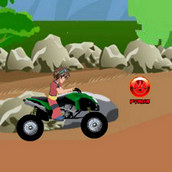 Игра Бакуган: На квадроцикле по бездорожью