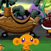 Игра Счастливая обезьянка: Волшебные сказки 2