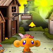 Игра Приключения счастливой обезьянки