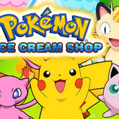 Игра Покемоны в магазине мороженого
