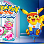 Игра Лечение и одевалка Пикачу