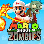 Игра Марио: Стрелялка с зомби