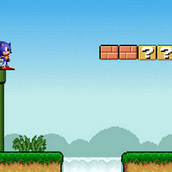 Игра Соник в мире Марио