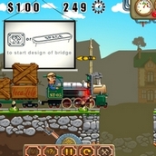 Игра Построй мост и доставь продукты!