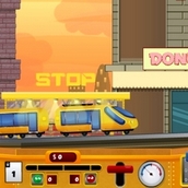 Игра На поезде – по городу!