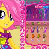 Игра Девочки из Эквестрии: Одевалка Скуталу
