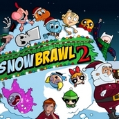 Игра Всемультяшная битва снежками