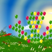 Игра Обезьянки против шариков 2