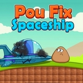 Игра Поу ремонтирует космический корабль