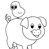 Игра Разукрась трафарет