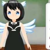 Игра 3D Одевалка милой школьницы 2