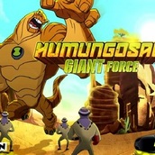 Игра Бэн 10: гумунгазавр атакует