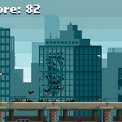 Игра Убежать от кровожадных зомби