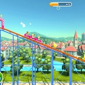 Игра Построй американскую горку