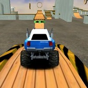 Игра Монстр-трек: крутые трамплины