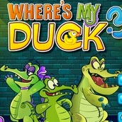Игра Крокодильчик ищет уточек