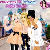 Игра Селфи битва между героями Диснея