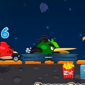 Игра Гонки Энгри Бердз