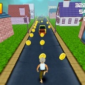 Игра Дедуля в бегах