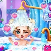 Игра Купание Эльзы